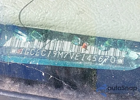 1997 Chevrolet C1500 Fleetside z USA, uszkodzony, nr VIN 1GCEC19M7VE145670